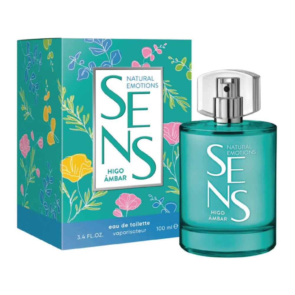 SENS HIGO AMBAR EDT X 100 ML.